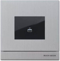 Busch-Jaeger Zutrittskontrolle außen Edelstahl TransponderModul 83100/72-660