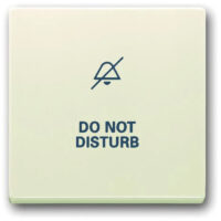 Busch-Jaeger Wippe sav/elf Aufdr DO NOT DISTUP 1786/11-82
