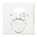 Busch-Jaeger Zentralscheibe davos/stws Temp Regl mit Nachtabs 1795 TA-84