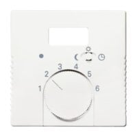 Busch-Jaeger Zentralscheibe davos/stws Temp Regl mit Nachtabs 1795 TA-84