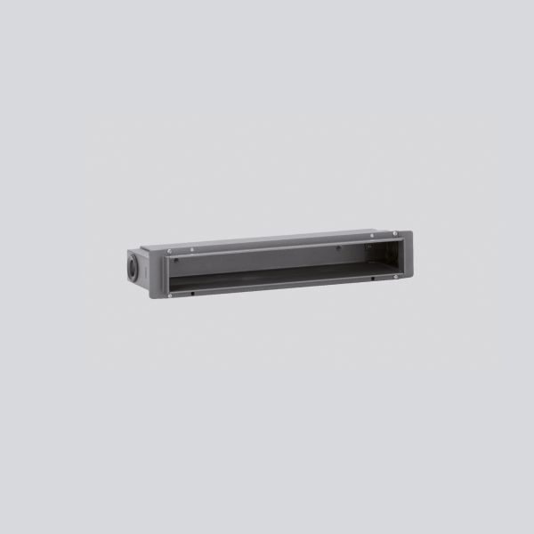 BEGA Einbaugehäuse graphit alu 10455