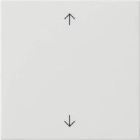 Gira Bedienaufsatz reinweiß Pfeilsymbole 536103