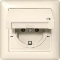 Gira Steckdose KD +Set IP44 Rahmen 1fach Cremeweiß 415701