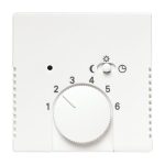 Busch-Jaeger Zentralscheibe davos/stws Temp Regl mit Nachtabs 1795-84