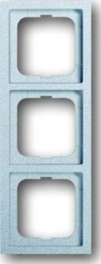 Busch-Jaeger Rahmen 3-fach Aluminium-Silber, fu linear 1723-183K
