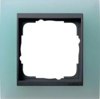 Gira Abdeckrahmen 1f.opak mint m.anth.ZL, Event 021185