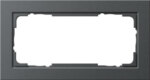 Gira Abdeckrahmen 2-fach anthrazit E2 100223