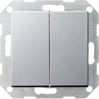 Gira Tast-Serienschalter alu System55 012526