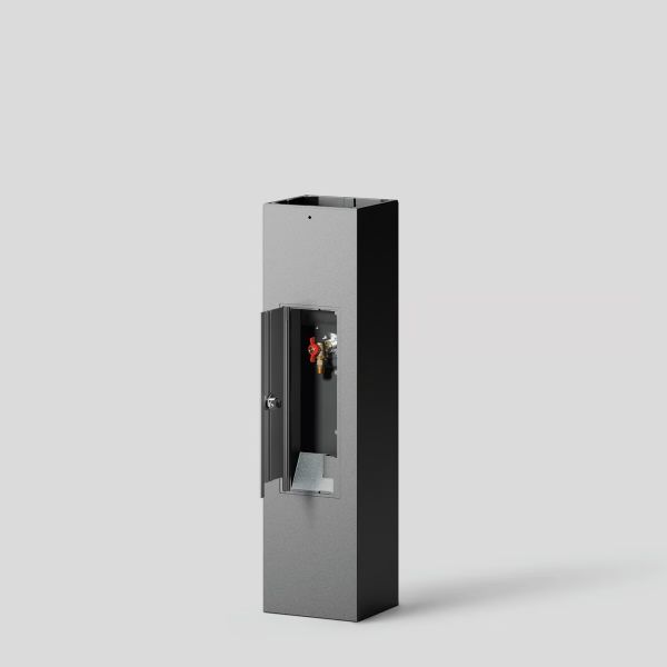 BEGA Poller für Wegeleuchte Alu Alu gr 85078