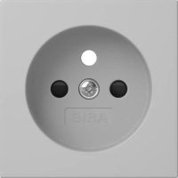 Gira Abd. Steckdose Erdstift SH Grau m 4945015