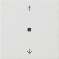 Gira KNX RF Bedienaufsatz 1-f. Reinweiß 510527