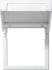 Bild vom Produkt: Gira Montagerahmen 45x45 reinweiß matt 265827