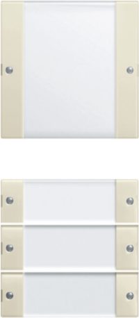 Gira Wippenset 4-fach cws/gl 213401