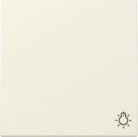 GIRA 328501 Wippe Symbol Licht System 55 Cremeweiß glänzend