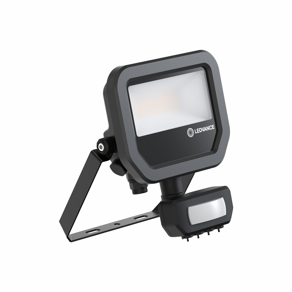 Ledvance FL 10 SN P 8W 1K2LM 840 PS BK Floodlight Sensor sym max 1200lm IP65