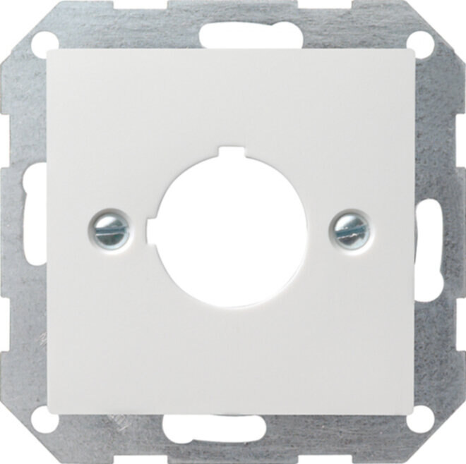 Gira Gira Zentraleinsatz reinweiß-glänzend Aufnahme 22,5mm 027203