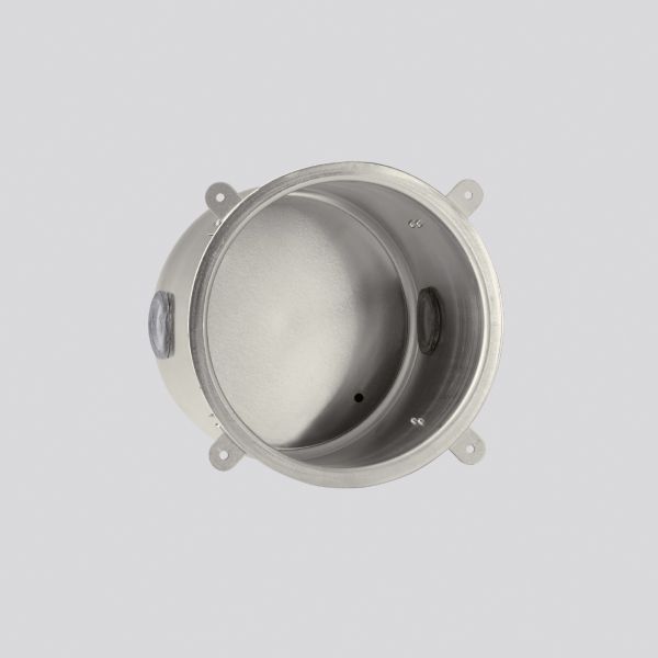 BEGA Einbaugehäuse gr Alu Ø250mm H150mm 10429