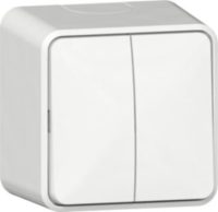 GIRA 310513 Wippschalter Serien AP Reinweiß