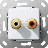 Gira UP Tragring WBT reinweiß 566503