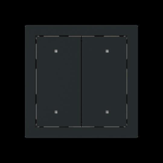 Busch-Jaeger Busch-Jaeger Wippe_2t Schalter schwarz matt 2570-20-45M