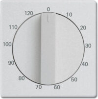 Busch-Jaeger Zentralscheibe Aluminium-Silber Bedienelement 1771-83-103