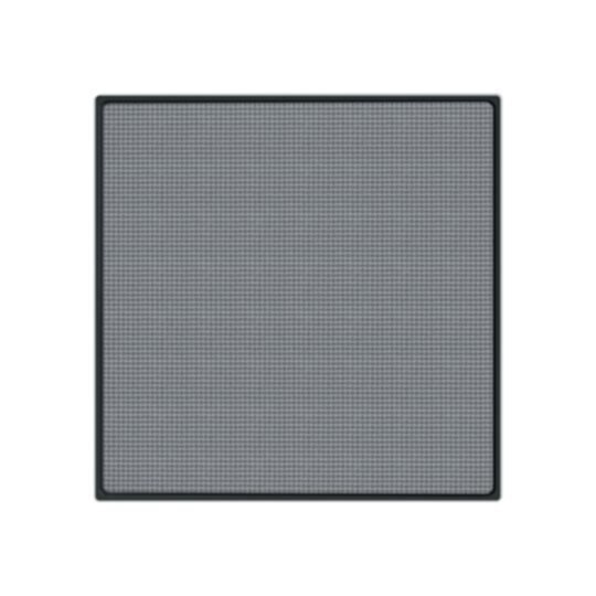 Busch-Jaeger Busch-Jaeger Zentralplatte LS schwarz glänzend Busch-art linear 8253-45G einrasten
