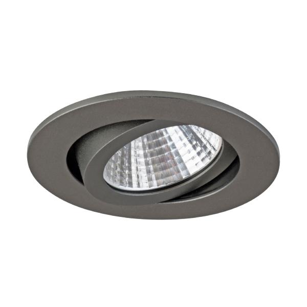 Brumberg 12261643 LED-Einbaustrahler 350mA,7W,2700K,titan
