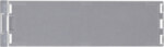 Gira Tasche Namensschild Edelstahl 852000
