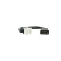 Busch-Jaeger Einsatz HDMI 1-fach alpinweiß 0229/32 Klemmbef ohne Beschriftungsfeld