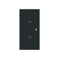 Busch-Jaeger Tastwippe Funkb LON schwarz matt 6232-20-45M Bussystem KNX-RF (Funk) Kunststoff