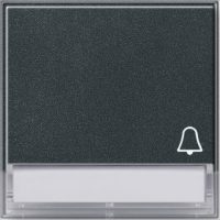 Gira Wippe Klingel anthrazit m.Schriftf., TX44 067367