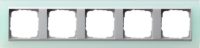Gira Abdeckrahmen 5f.opak mint m.alu.ZL, Event 021551
