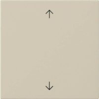 Gira Bedienaufsatz reinweiß Pfeilsymbole 536101