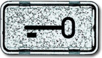 Busch-Jaeger Tastersymbol Schlüssel 2622 TR-101