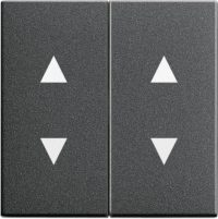 Gira Wippe anthrazit m.Pfeilsymbolen 115028