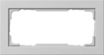 Gira Abdeckrahmen 2-f. grau 100237
