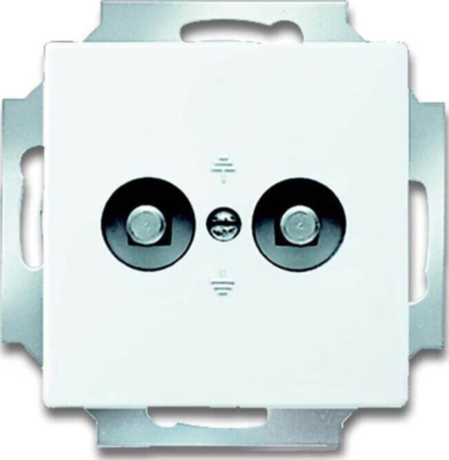 Busch-Jaeger Busch-Jaeger Potentialausgleich dav/sws 2-fach Unterputz 2095 UC-84