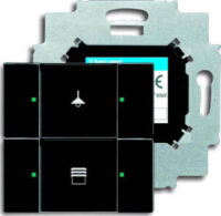 Busch-Jaeger Tastsensor 2-fach mit Busankoppler 6126/01-81