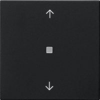 Gira KNX RF Bedienaufsatz 1-f. Schwarz 5105005