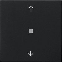 Gira Funk-Bedienaufsatz Pfeile Schwarz 5494005