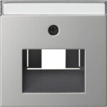 Gira Abdeckung Edelstahl BSF UAE/IAE+Netzwerk 0284600
