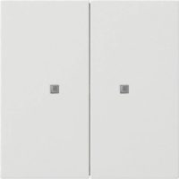 Gira Taster Wippe KNX, 2f, Reinweiß 5173112