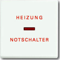 Busch-Jaeger Wippe stws matt Heizung-Notschalter 1789 H-884