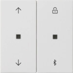 Gira Jalousie- + Schaltuhr Bluetooth System 55 rwm 536727