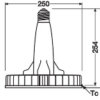Ledvance HID LED HB14000lm 105W 4000K E40 LED-Ersatz HID f.Hallenleuchten 250W – Bild 3