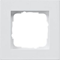 Gira Abdeckrahmen 1fach reinweiß 0211295