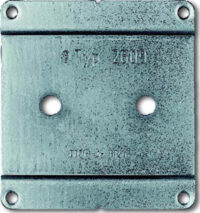 Busch-Jaeger Montageplatte 1-fach 2609 WS