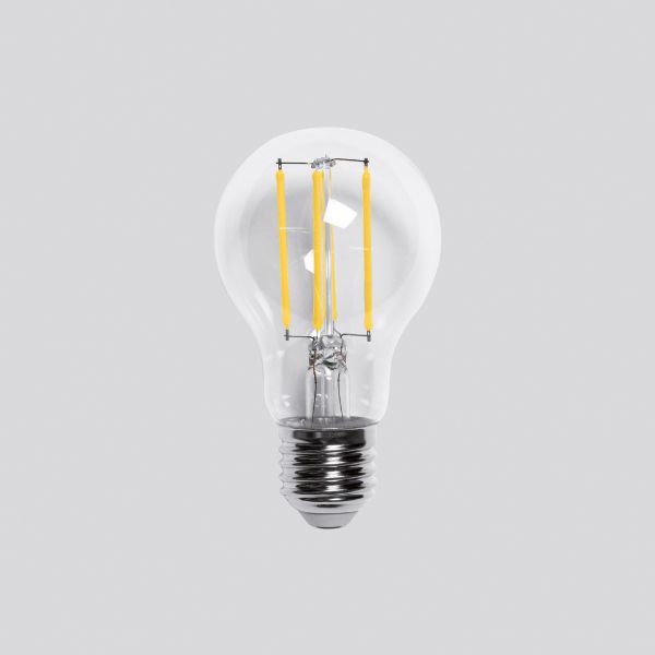 BEGA LED-Lampe FM E27 A60 7W 2700K ws E 13547 805lm kl dim AC Ø60x105mm