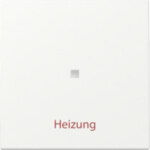 Gira 367827 Wippe KF+Heizung Ein/Aus System 55 Reinweiß seidenmatt
