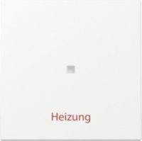 GIRA 367827 Wippe KF+Heizung Ein/Aus System 55 Reinweiß seidenmatt